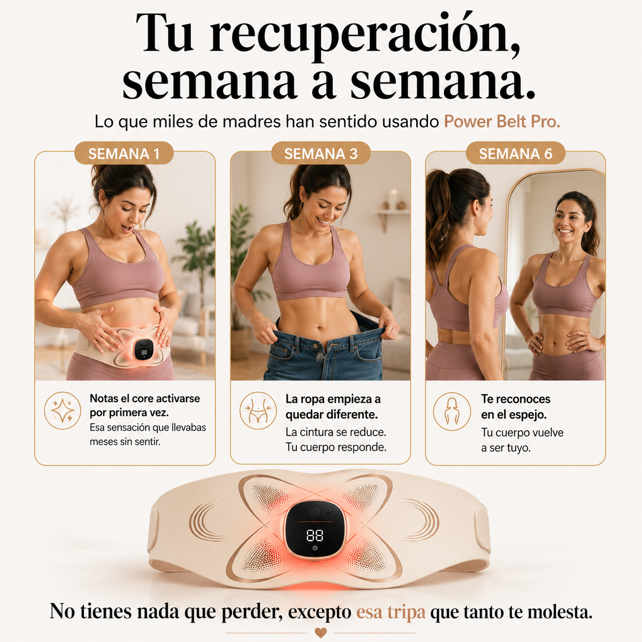 Power Belt Pro Femme