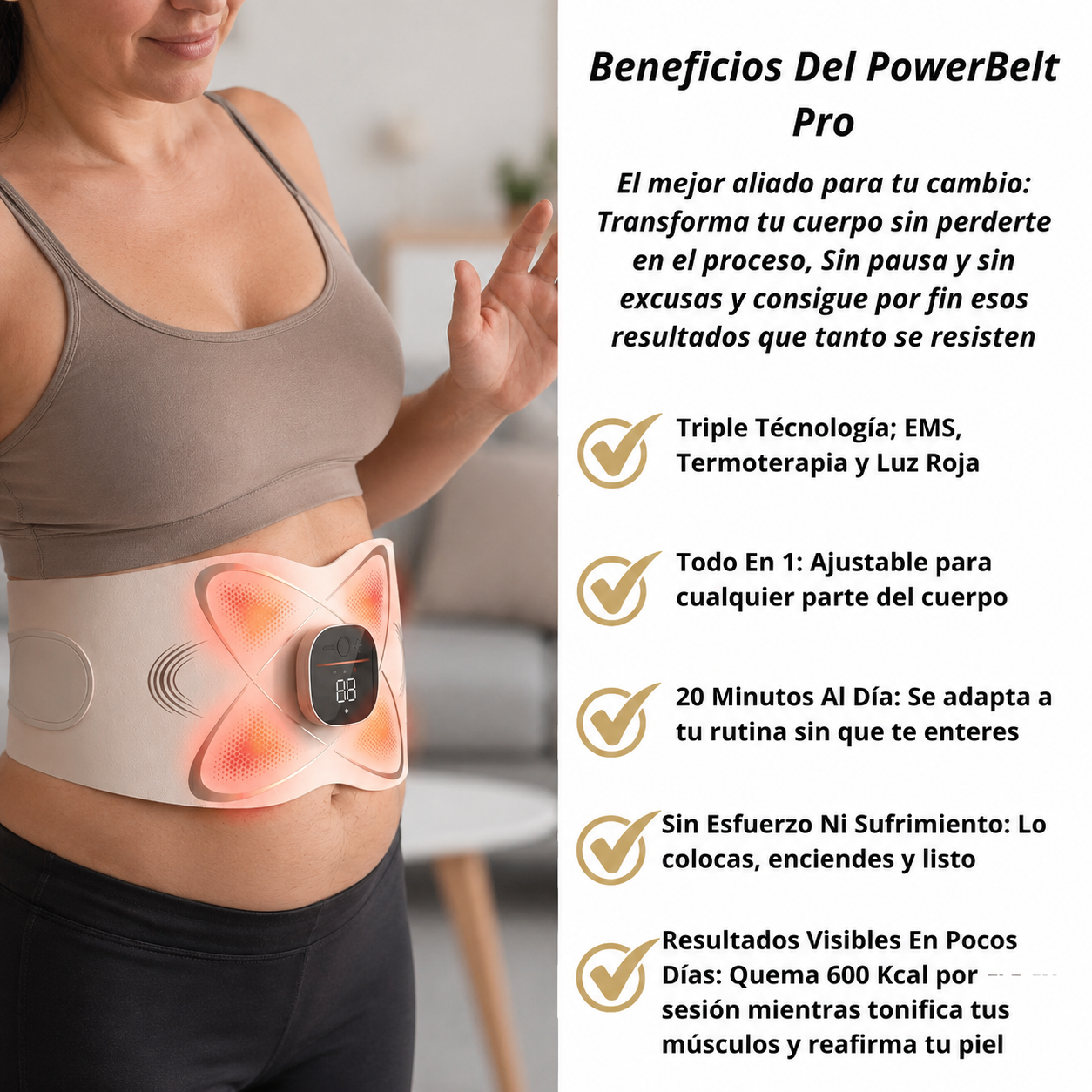 Power Belt Pro Femme